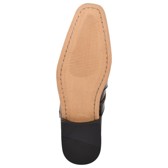 DONNA Man Made Leather Monk Straps - Picture 7 of 7